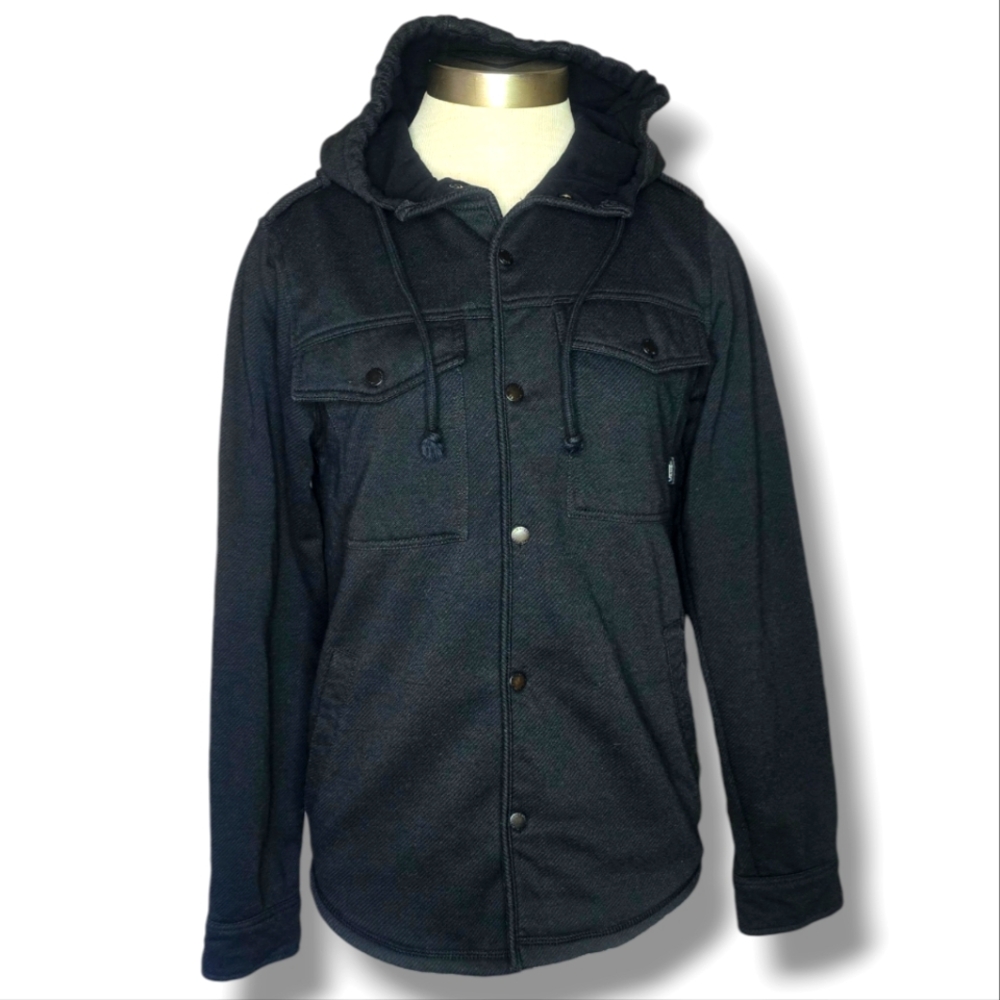 Vans off the Wall men's hoodie jacket black size XS